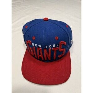 New Era New York Giants Super Bowl 21 59FIFTY Blue Sidepatch  Snapback Hat Cap